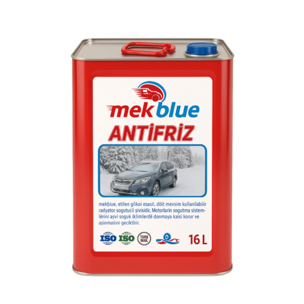 Mekblue Kırmızı Antifriz 16 Litre Teneke (–37 °C)